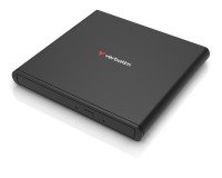 Verbatim Slimline CD/DVD optical disc drive DVD-RW Black