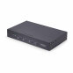 StarTech.com Switch KM à 4 Ports avec Commutation de la Souris, Commutateur USB pour Clavier/Souris, Audio 3.5mm/ USB, Commutateur USB 3.0, Partage Périphérique pour 4 Ordinateurs, Conforme TAA