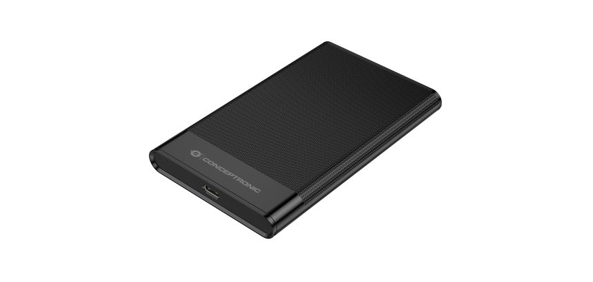 Conceptronic DANTE06B caja para disco duro externo Carcasa de disco duro/SSD Negro 2.5"