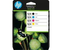 HP 924 Pack de 4 Cartouches d’encre authentiques CMJN