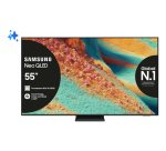 Samsung Neo QLED AI TV 55" QE55QN85FAUXZT 4K Mini LED, Processore NQ4 AI Gen2, 4K AI Upscaling, Neo Quantum HDR+, Dolby Atmos & OTS Lite, Simple Chamfer Design, Vision AI Smart TV, 2025