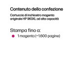 HP Cartuccia di inchiostro magenta originale 963XL ad alta capacità