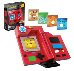 MEGA Pokémon Kanto Region Pokédex Building Kit (322Pieces) for Collectors
