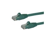 StarTech.com Câble réseau Cat6 UTP sans crochet de 10 m - Cordon Ethernet RJ45 anti-accroc - M/M - Vert