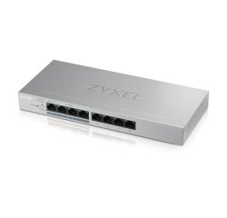 Zyxel GS1200-8HP v2 Géré Gigabit Ethernet (10/100/1000) Connexion Ethernet, supportant l'alimentation via ce port (PoE) Gris