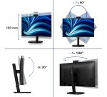 Philips 3000 series 32B2U3601H/00 écran plat de PC 80 cm (31.5") 2560 x 1440 pixels Quad HD LCD Noir