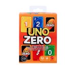 Games UNO Zero Card Game for Kid, Adult & Family Nights, Parties & Travel, Includes Deck & Scorecard