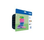 Brother LC-221 ink cartridge 4 pc(s) Original Standard Yield Black, Cyan, Magenta, Yellow