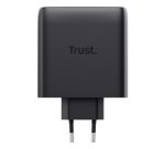 Trust Maxo Cargador GaN USB-C de 2 puertos de 100 W - Blanco