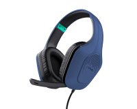 Trust GXT 415B Zirox Casque Avec fil Arceau Gaming Bleu