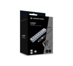 Conceptronic HUBBIES21GP 7-Port USB 3.0 Hub with Power Adapter, 5Gbps, USB-A x 7