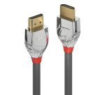 HDMI tipo A (Estándar) cable Lindy 37870, 0,5 m 18 Gbit/s, Negro, Plata