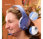 HyperX Cloud Jet – Wireless Gaming Headset (Light Blue)