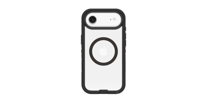 OtterBox Defender Pro XT Clear Series for Apple iPhone Air, clear/black