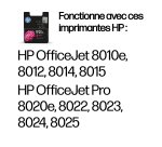 HP 912XL Cartouche d'encre magenta authentique, grande capacité
