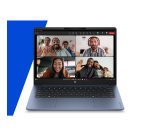 HP E4EV9EA laptop Copilot+ PC Snapdragon X1-26-100 Computer portatile 35,6 cm (14") 2K 8 GB LPDDR5x-SDRAM 512 GB SSD Wi-Fi 6E (802.11ax) Windows 11 Home AI PC Blu