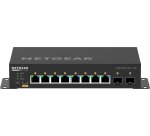 NETGEAR GSM4210PX Géré L2/L3 Gigabit Ethernet (10/100/1000) Connexion Ethernet, supportant l'alimentation via ce port (PoE) Noir
