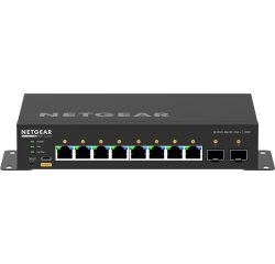 NETGEAR GSM4210PX Géré L2/L3 Gigabit Ethernet (10/100/1000) Connexion Ethernet, supportant l'alimentation via ce port (PoE) Noir