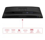 AOC E4 X24E4U computer monitor 61 cm (24") 1920 x 1200 pixels Full HD LED Black