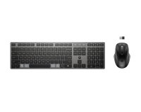 HP Combinazione di tastiera e mouse wireless ricaricabili multidispositivo 725