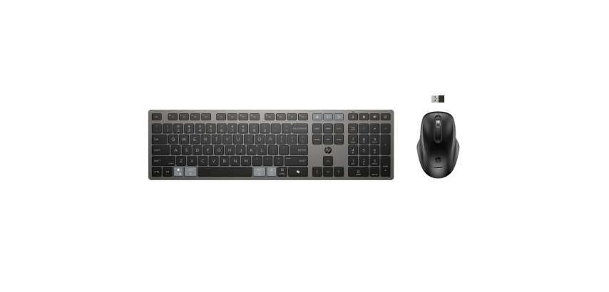 HP Ensemble clavier et souris sans fil rechargeables multi-appareils 725