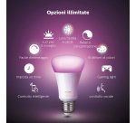 Philips Hue White and Color ambiance A60 - lampadina connessa E27 - 1100