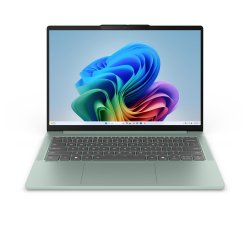 Lenovo IdeaPad Slim 5 14IPH11 Copilot+ PC Intel Core Ultra 5 322 Ordinateur portable 35,6 cm (14") WUXGA 16 Go DDR5-SDRAM 512 Go SSD Wi-Fi 7 (802.11be) Windows 11 Home Vert, Gris Français