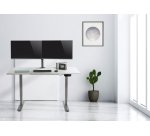 Equip Soporte articulado de sobremesa para dos monitores de 13"-27