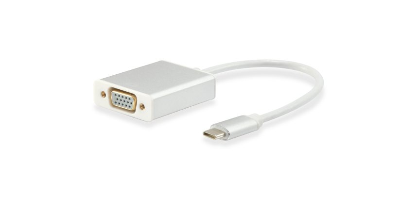 Equip USB Type C to HD15 VGA Adapter