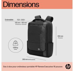 HP Sac à dos pour ordinateur portable Renew Executive 16 pouces