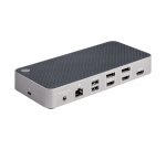 StarTech.com Station d'Accueil Triple Moniteur USB-C, Dock Triple HDMI/DP, Hub 5xUSB, GbE, 100W PD, Docking Station Compatible TB 3/4