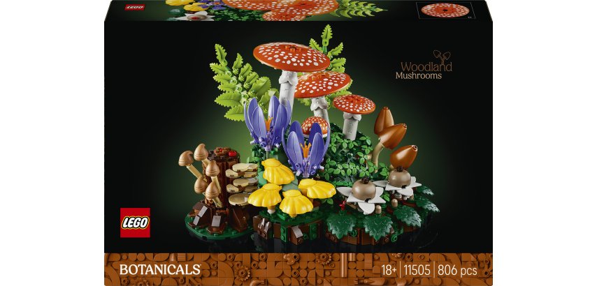 LEGO Botanicals Woodland Mushrooms