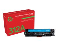 Everyday Tóner ™ Cian remanufacturado de Xerox es compatible con HP 312A (CF381A), Capacidad estándar