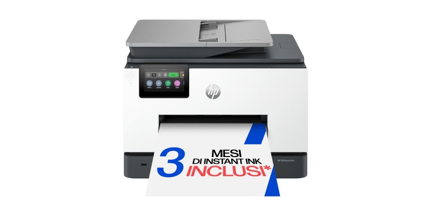 HP OfficeJet Pro 9135e Wireless All-in-One Colore Stampante, Instant Ink; Stampa fronte/retro