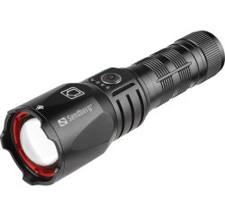 Sandberg 420-89 zaklantaarn Zwart Zaklamp LED