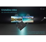 i-tec USB-A/USB-C Dual 4K/60 Hz HDMI Video Adapter