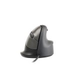 R-Go Tools Souris Ergonomique R-Go HE Break avec logiciel de pause, droiter, moyen (longueur de la main 165-185 mm), filaire, noir