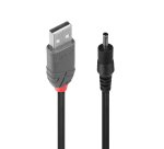 Lindy 70266 cavo di alimentazione Nero 1,5 m USB A
