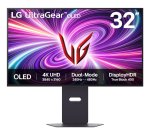 LG 32GS95UV-B pantalla para PC 81,3 cm (32") 3840 x 2160 Pixeles 4K Ultra HD OLED Negro