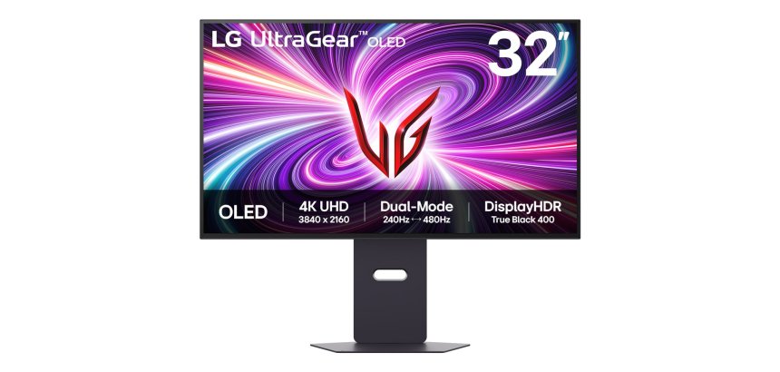 LG 32GS95UV-B pantalla para PC 81,3 cm (32") 3840 x 2160 Pixeles 4K Ultra HD OLED Negro
