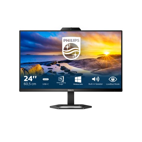 Monitor de videoconferencia Philips 5000 series 24E1N5300HE/00 pantalla para PC 60,5 cm (23.8") 1920 x 1080 Pixeles Full HD LCD Negro
