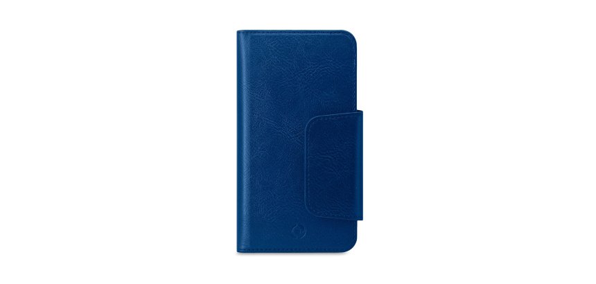 Celly Duomo custodia per cellulare 16,5 cm (6.5") Custodia a borsellino Blu