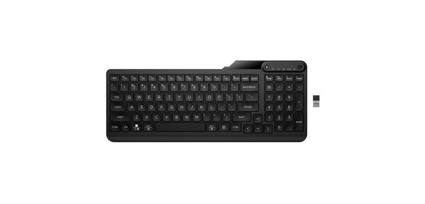 HP 475 DUAL-MODE WL KBD clavier Universel Bluetooth Noir