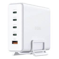 D-Link DCF-241 chargeur d'appareils mobiles Universel Blanc Secteur Charge rapide Intérieure