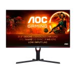 AOC G3 U32G3X/BK computer monitor 80 cm (31.5") 3840 x 2160 pixels 4K Ultra HD LED Black, Red