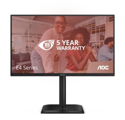 AOC 24E4U écran plat de PC 60,5 cm (23.8") 1920 x 1080 pixels Full HD LED Noir