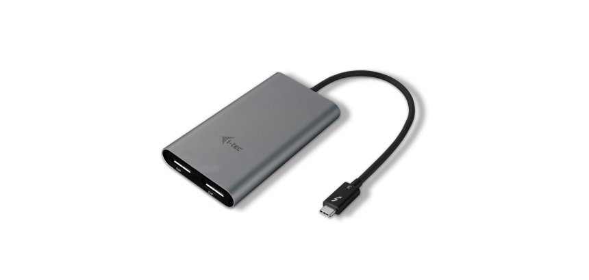 i-tec Video adattatore Thunderbolt 3 Dual DP