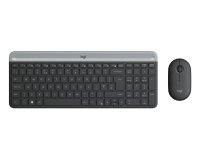 Logitech 920-009190 clavier Souris incluse Universel RF sans fil AZERTY Français Graphite