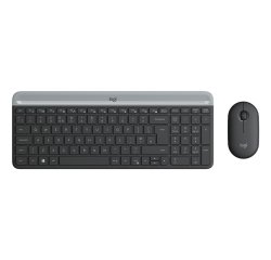 Logitech 920-009198 teclado Ratón incluido Universal RF inalámbrico QWERTY Español Grafito