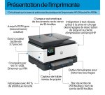 HP OfficeJet Pro 9120b Sans fil All-in-One Couleur Imprimante, Impression recto-verso; copieur, scanner